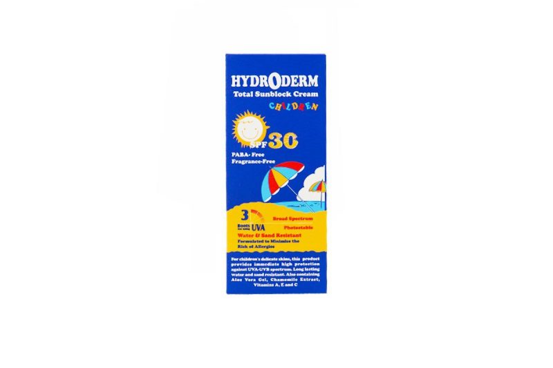 کرم ضد آفتاب کودکان هیدرودرم SPF 30 حجم 50 میلی لیتر - Image 1