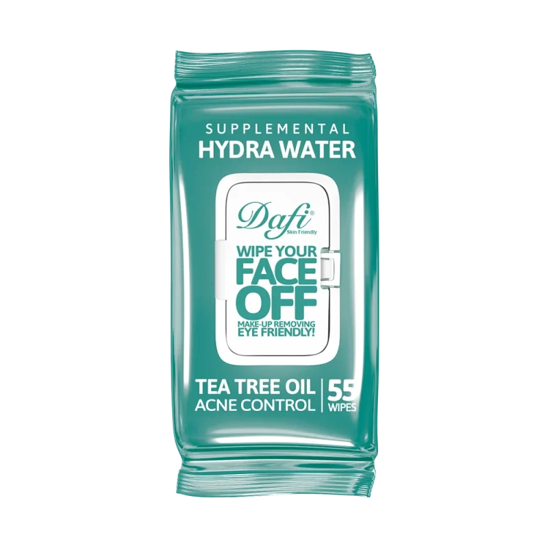دستمال مرطوب درب دار دافی مدل HYDRA WATER بسته 55 عددی - Image 1