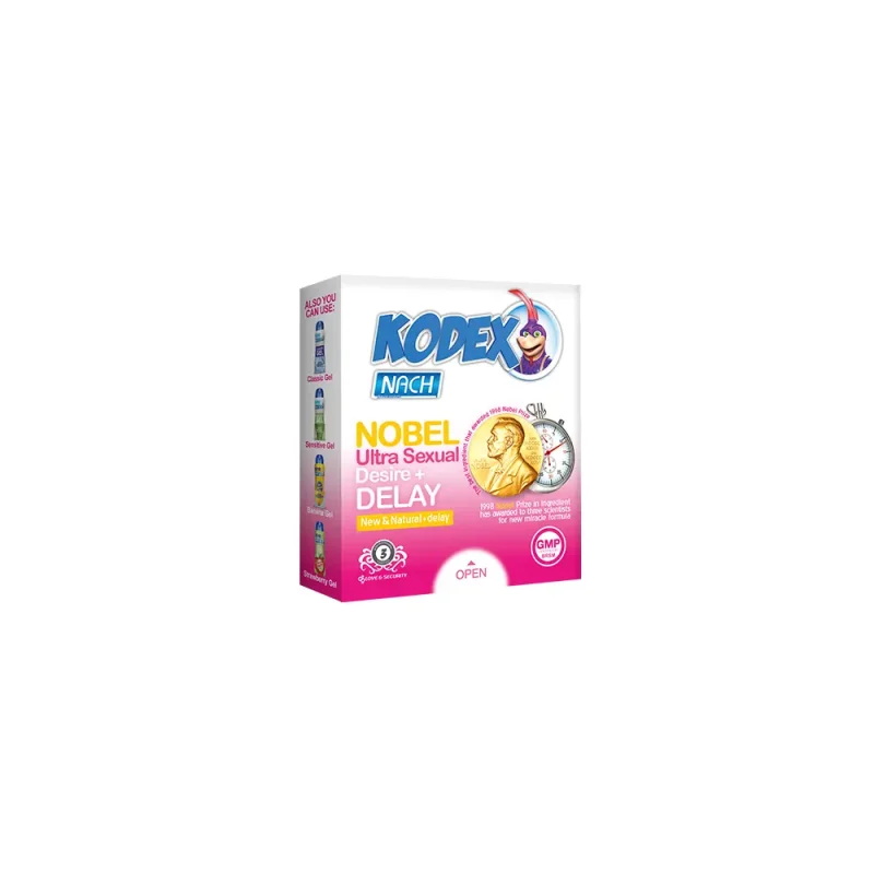 کاندوم کدکس مدل Nobel بسته 3 عددی - ساده - Image 1
